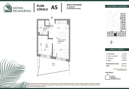 Mieszkanie w inwestycji: Nowa Palmiarnia