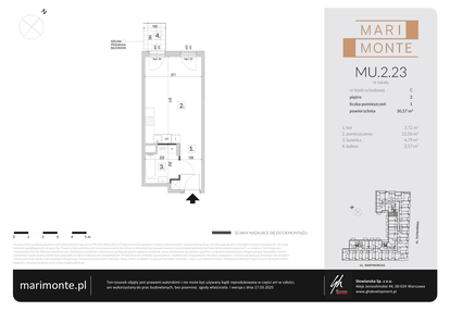 Mieszkanie w inwestycji: Marimonte - apartamenty inwestycyjne