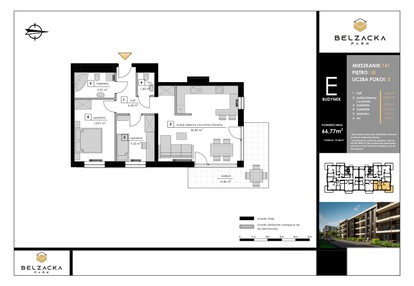Mieszkanie w inwestycji: Belzacka Park etap III
