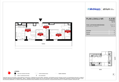 Mieszkanie w inwestycji: Atrium - Nowy Szczepin