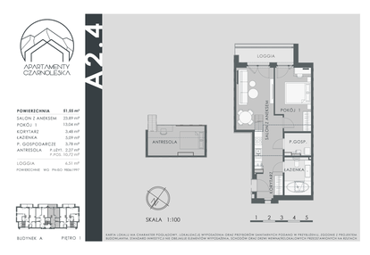 Mieszkanie w inwestycji: Apartamenty Czarnoleska