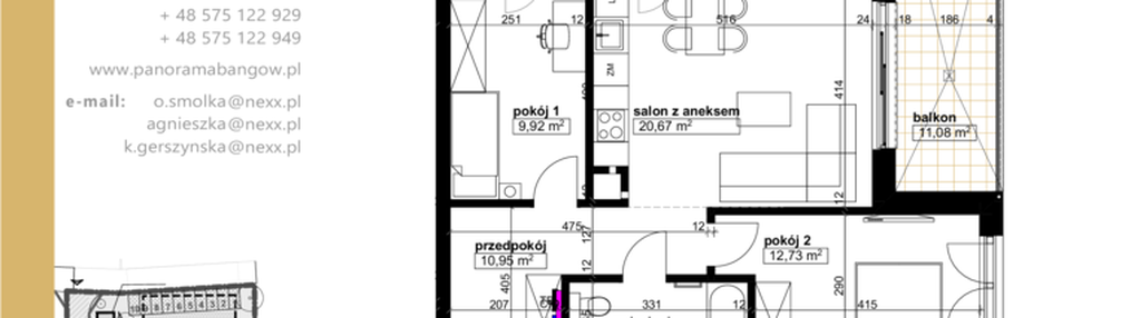 Mieszkanie w inwestycji: Panorama Bańgów Etap II