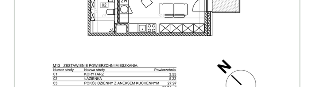 Mieszkanie w inwestycji: Osiedle Glivia Zachodnia