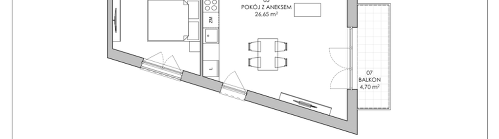 Mieszkanie w inwestycji: Skwer Harmonia II