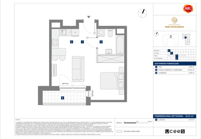Mieszkanie w inwestycji: Apartamenty Park Matecznego Etap 1