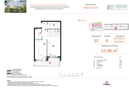 Mieszkanie w inwestycji: Osiedle Nowe Horyzonty etap III