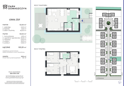 Dom w inwestycji: Park Domaszczyn 2 - etap 5