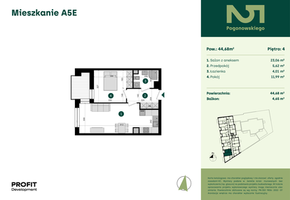 Mieszkanie w inwestycji: Pogonowskiego 52