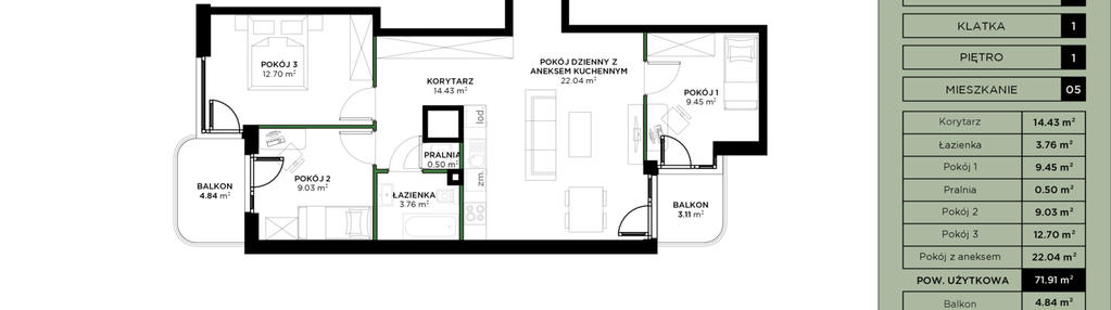 Mieszkanie w inwestycji: Nowa Chylonia
