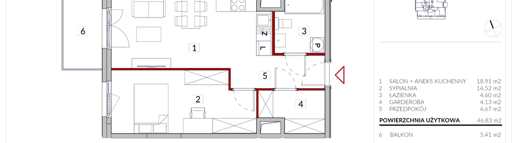 Mieszkanie w inwestycji: Enklawa Ursynów