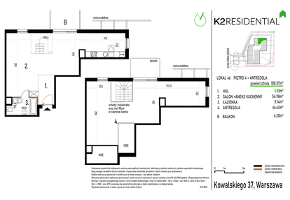Mieszkanie w inwestycji: Kowalskiego 37