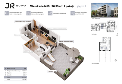 Mieszkanie w inwestycji: JR Nowa