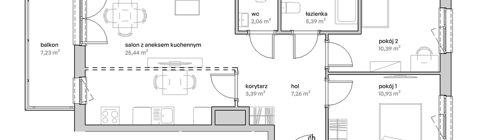 Mieszkanie w inwestycji: Unii Lubelskiej Vita