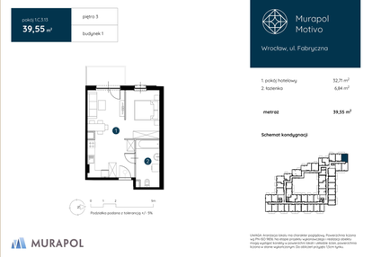 Mieszkanie w inwestycji: Murapol Motivo