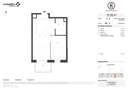 Mieszkanie w inwestycji: Smardzewska 8