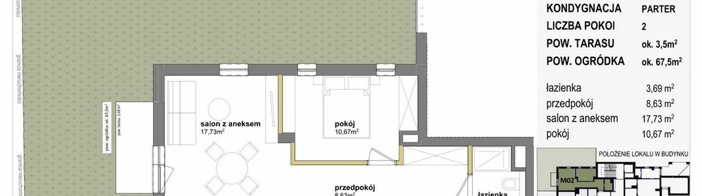 Mieszkanie w inwestycji: Międzylesie przy lesie