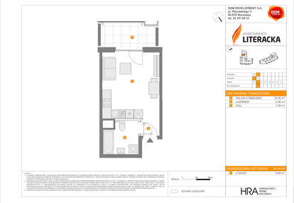 Mieszkanie w inwestycji: Apartamenty Literacka etap 2