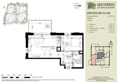 Mieszkanie w inwestycji: Apartamenty przy Parku Szczytnickim