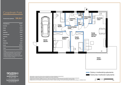 Dom w inwestycji: Czaplinek Park