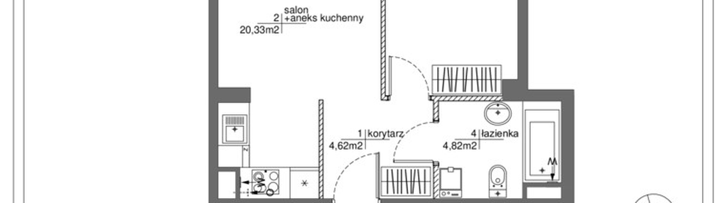 Mieszkanie w inwestycji: Rytm Mokotowa - etap 1A