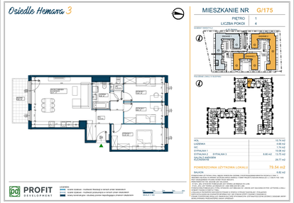 Mieszkanie w inwestycji: Osiedle Hemara - etap III bud. 2 i 3