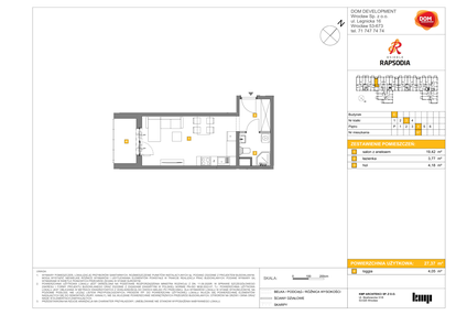 Mieszkanie w inwestycji: Osiedle Rapsodia etap 3