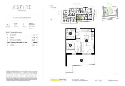 Mieszkanie w inwestycji: Aspire