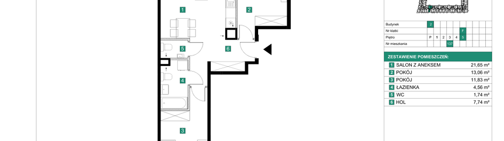 Mieszkanie w inwestycji: Osiedle Międzyleska - etap II