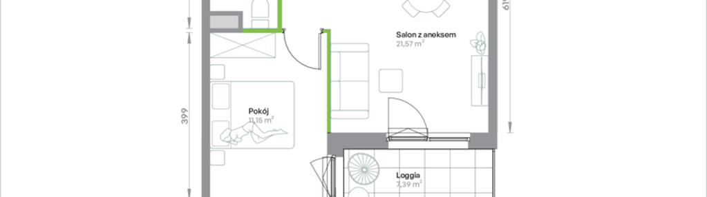 Mieszkanie w inwestycji: Krakowska Vita