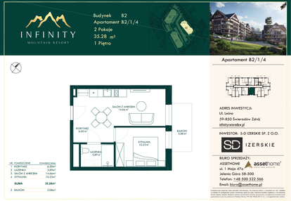 Mieszkanie w inwestycji: Infinity Mountain Resort
