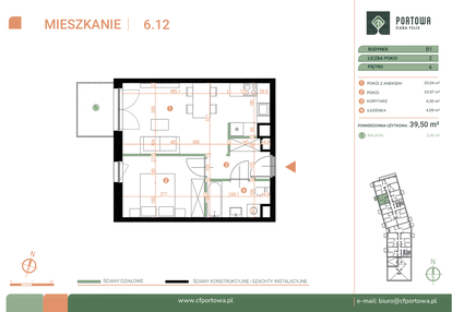 Mieszkanie w inwestycji: Casa Feliz Portowa II