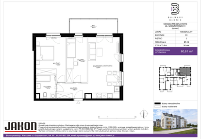 Mieszkanie w inwestycji: Bulwary Błonie etap V