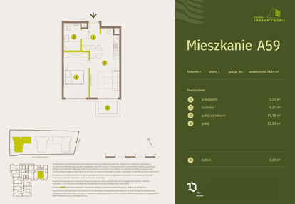 Mieszkanie w inwestycji: Osiedle Imbramowskie