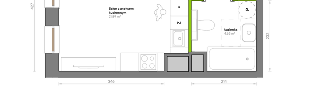 Mieszkanie w inwestycji: Żywiecka Vita