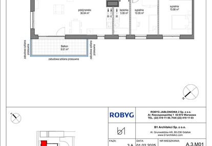 Mieszkanie w inwestycji: Kobieli 4