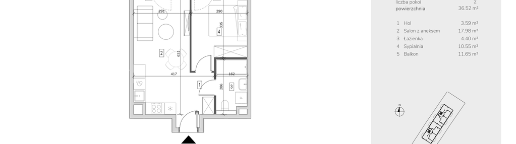 Mieszkanie w inwestycji: Orzechowa 2