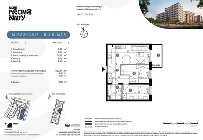 Mieszkanie w inwestycji: Nowe Promenady etap II