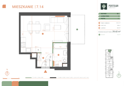 Mieszkanie w inwestycji: Casa Feliz Portowa