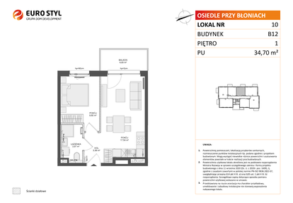 Mieszkanie w inwestycji: Osiedle Przy Błoniach 3 etap IV