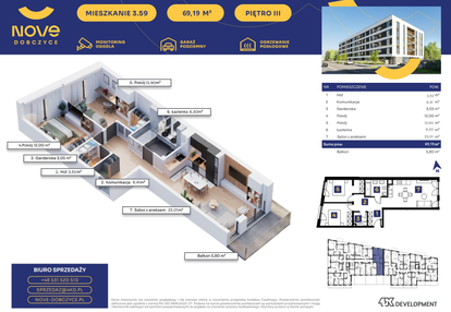 Mieszkanie w inwestycji: Nove Dobczyce