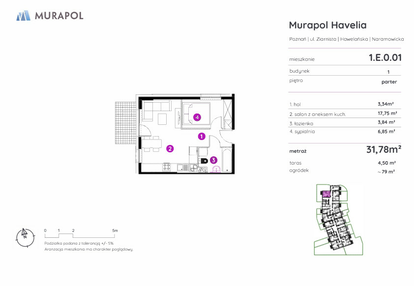 Mieszkanie w inwestycji: Murapol Havelia