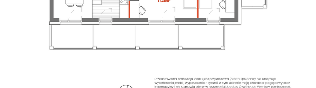 Mieszkanie w inwestycji: Pierwsza Dzielnica - etap III