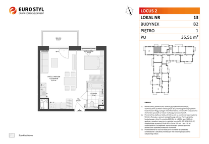 Mieszkanie w inwestycji: Locus 2 bud. B2