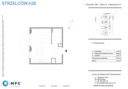 Mieszkanie w inwestycji: Strzelców 28