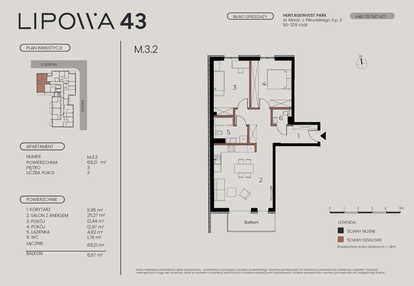 Mieszkanie w inwestycji: Lipowa 43