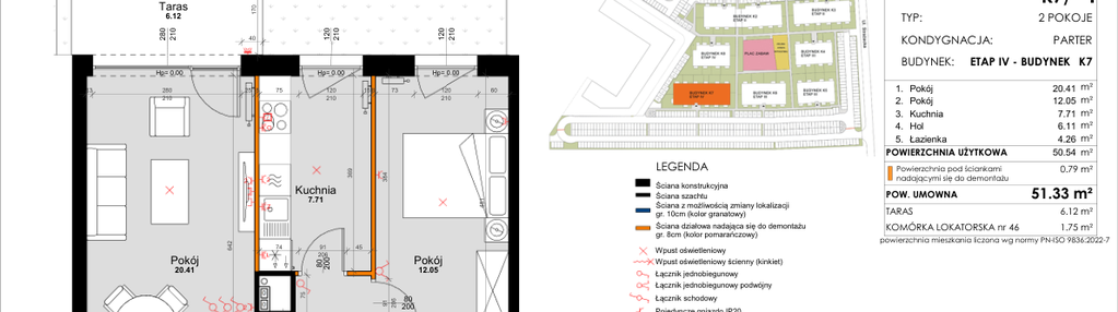 Mieszkanie w inwestycji: Kleszczewo Park - etap IV