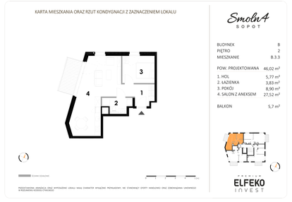 Mieszkanie w inwestycji: Smolna 4