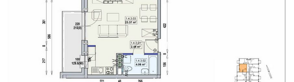 Mieszkanie w inwestycji: Gwarna