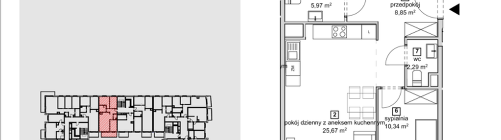 Mieszkanie w inwestycji: Naramowice Odnova