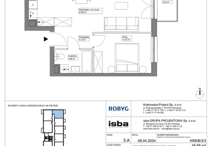 Mieszkanie w inwestycji: Apartamenty Krakowska etap VIII